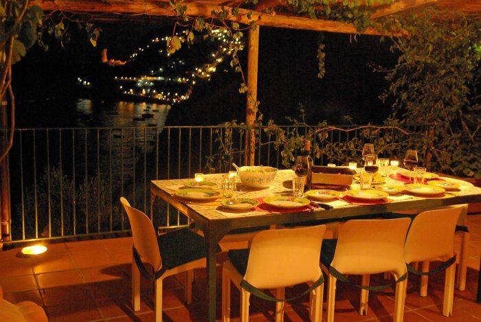 dinner main terrace
