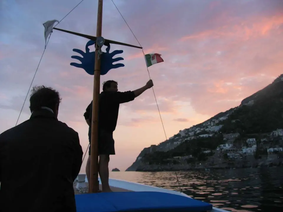 Amalfi-Coast Wine & Dine Boat-trip-to-Restaurant-La-Gavitella